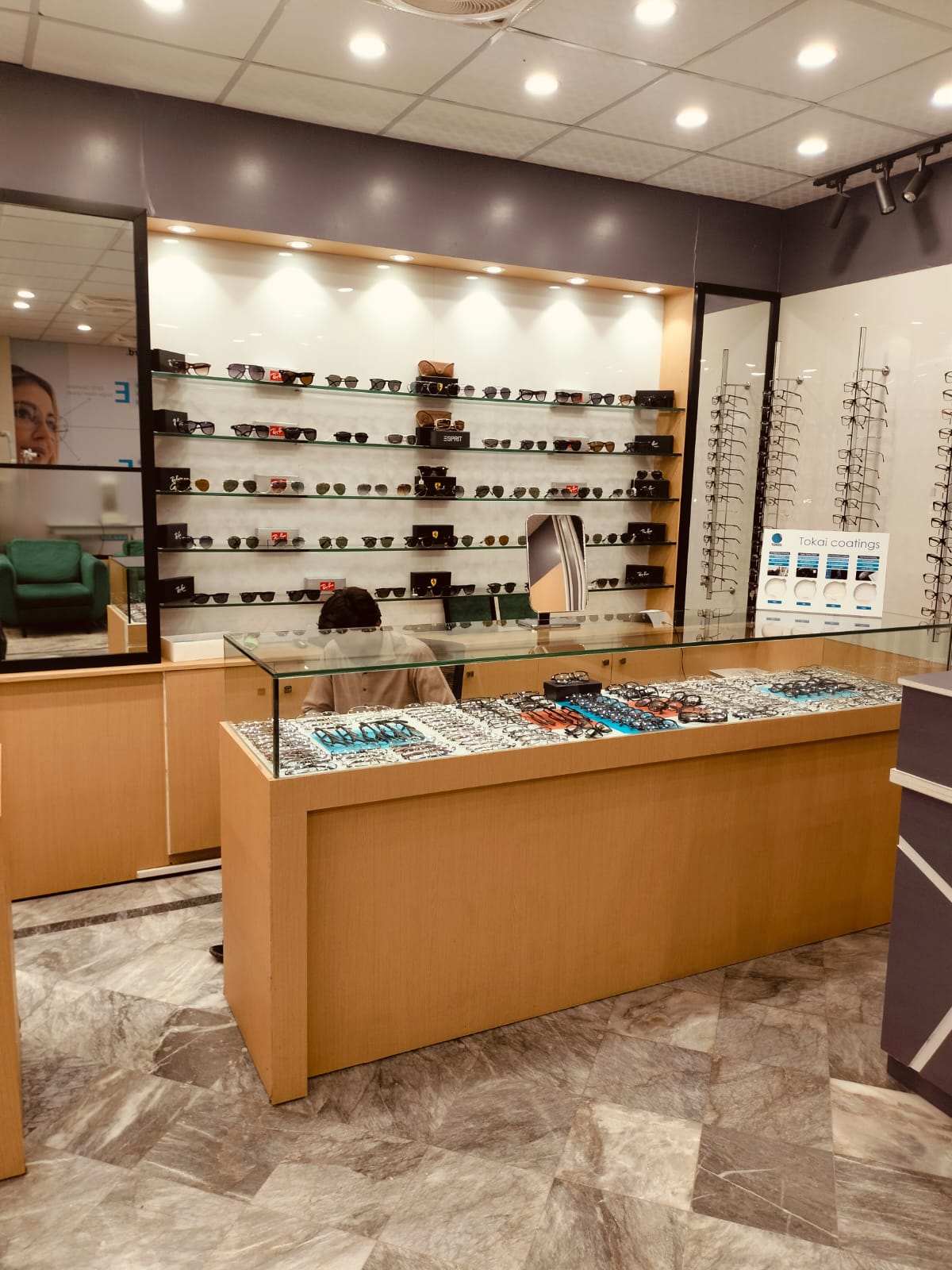 Running Optical business for sale in lahore